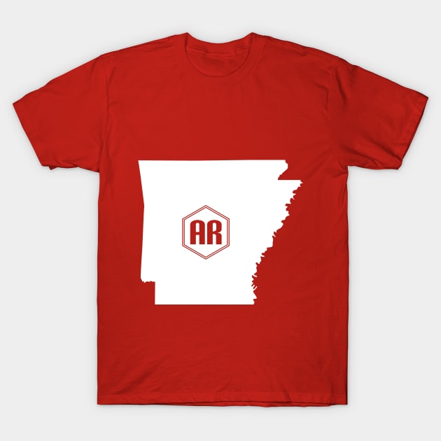 Arkansas Homer (White) T-Shirt by caknuck